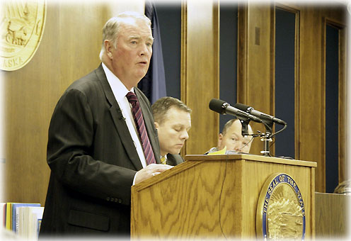 Front Page Photo Gov. Murkowski