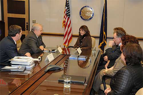 jpg Governor Sarah Palin meets with Mr. Sergey Kislyak