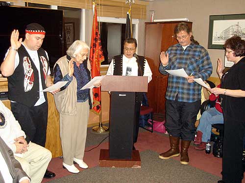 jpg KIC Tribal Council Swears In New Members & Elects Executives