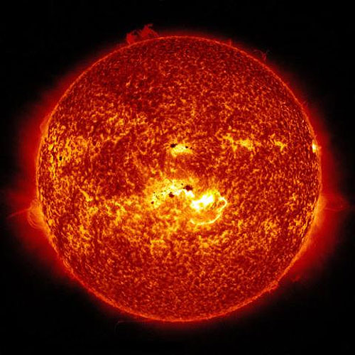 jpg First X-class flare and coronal mass ejection of 2014