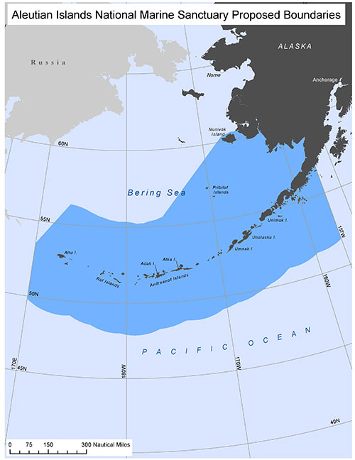 JPG ALEUTIANS PROPOSED TO BE ALASKA'S FIRST NATIONAL MARINE SANCTUARY 