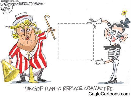 jgp Editorial Cartoon: Obamacare Repeal Plan