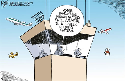 jpg Political Cartoon: Air traffic controller