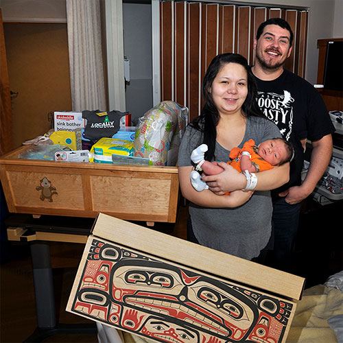 Ketchikan's First Baby of the Year Arrived January 7th