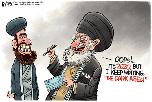 jpg Political Cartoon: Iran Dark Ages