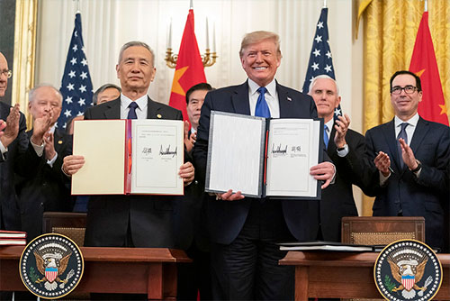 Trump Signs Landmark Phase 1 Deal with China; Positive news for Alaska Fishermen says Sullivan