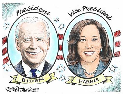 jpg Political Cartoon: Biden Harris Inauguration 2021