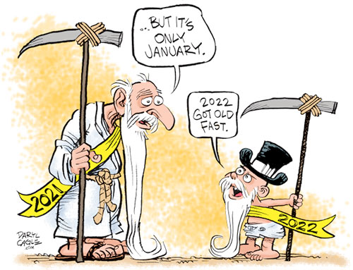 jpg Political Cartoon: After New Years - January