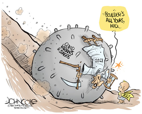 jpg Political Cartoon: New Years' boulder