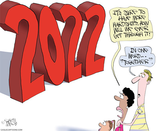 jpg Political Cartoon: New Year Together