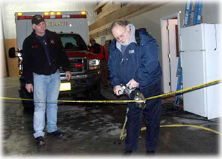 Jaws-of-Life Ribbon Cutting