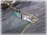 Fishing Vessel Aground