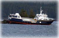 AMHS ferry breaks from mooring, grounds near Metlakatla; Ferry refloated