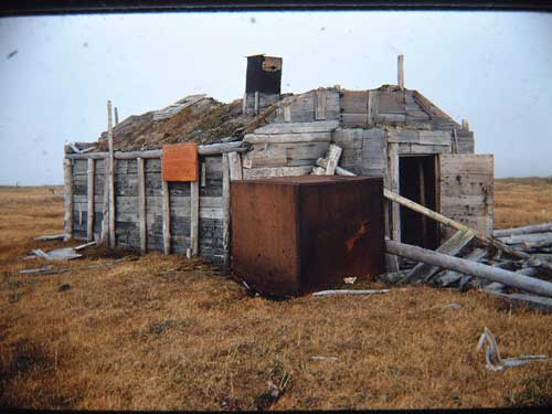 jpg main building at Leffingwell's living site on Flaxman Island