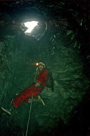 jpg Steve Lewis is one of Alaska's foremost cavers. 