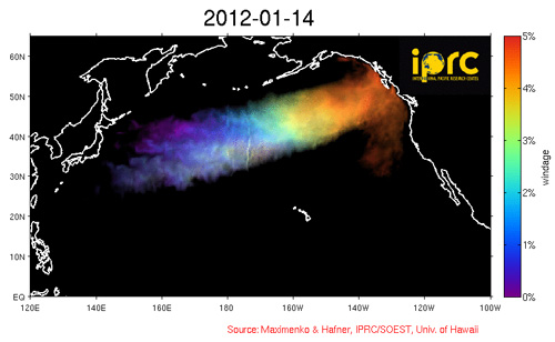 jpg What has happened to the tsunami debris from Japan?