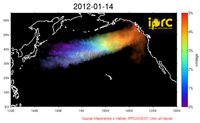 What has happened to the tsunami debris from Japan? 