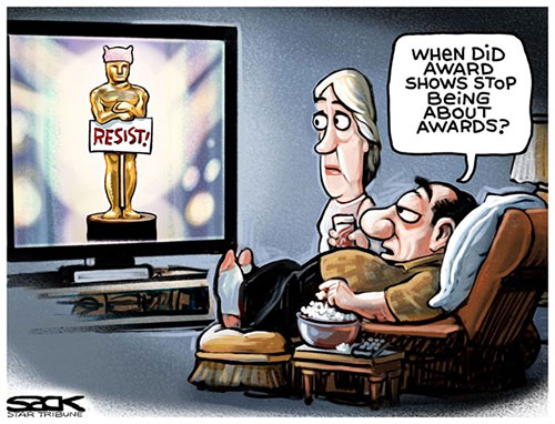 jpg Editorial Cartoon: Oscar Baiting