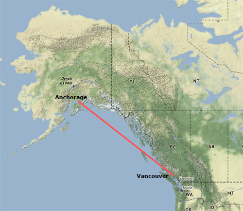 jpg For high emissions, Anchorage's climate in 2080 will feel most like today's climate near Powell River, Canada. The typical summer in Powell River, Canada is 9.6°F (5.4°C) warmer and 5.4% wetter than summer in Anchorage.