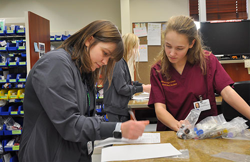 Students Job Shadow At PeaceHealth Ketchikan