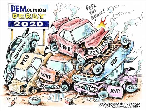 jpg Political Cartoon: Demolition derby 2020