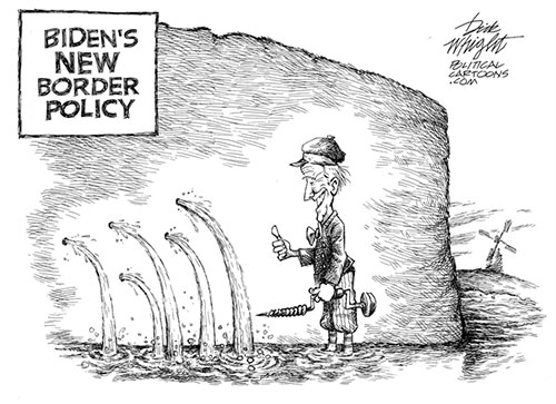 jpg Conservative Political Cartoon: Biden's New Border Policy