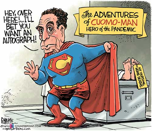 jpg Political Cartoon: Cuomo Man