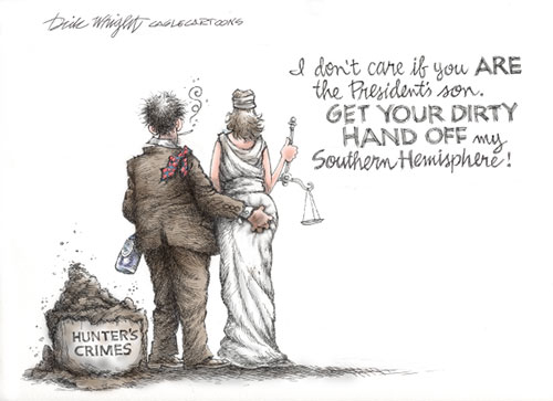 jpg Political Cartoon: Hunter Biden Above Law