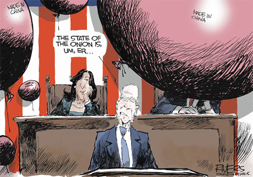 jpg Political Cartoon: 2023 State of the Union