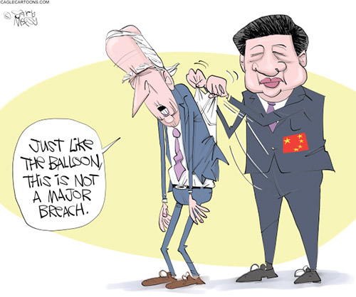 jpg Political Cartoon: China Taunts Biden