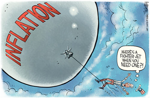 jpg Political Cartoon: Inflation Balloon