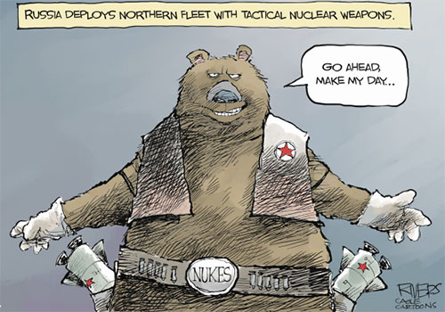 jpg Political Cartoon: Russian Nukes
