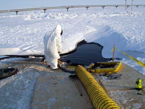 jpg Prudhoe Bay pipeline leak