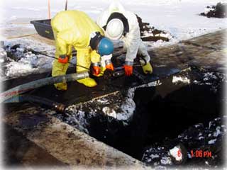 Hole found in Prudhoe Bay line...