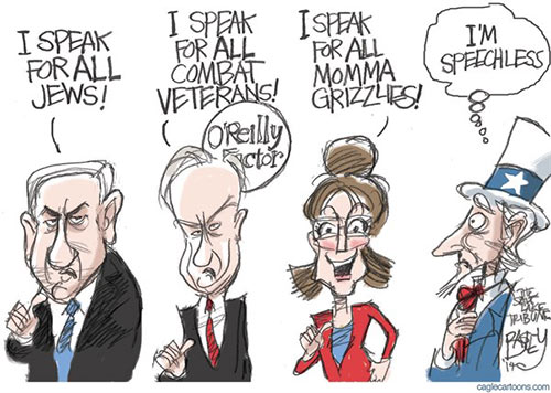 jpg Political Cartoon: Netanyahu Speech