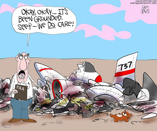 jpg Political Cartoon: Boeing 737 Grounded