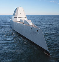 USS Zumwalt, the Stealth Destroyer, Visits Ketchikan