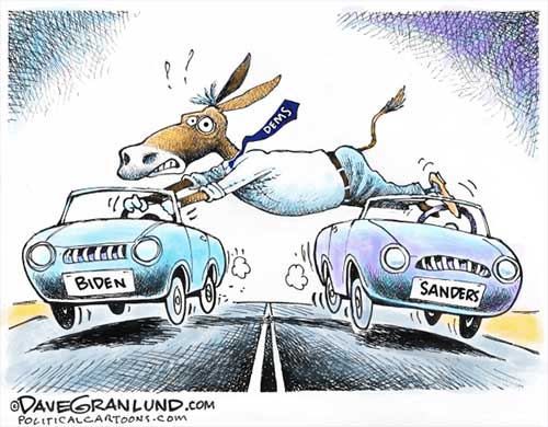 jpg Political Cartoon: Democratic dual driver