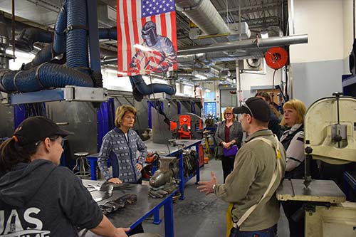 Murkowski Visits UAS Ketchikan Maritime Training Center