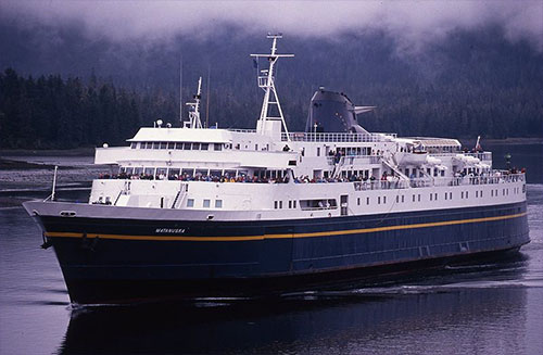 AMHS M/V Matanuska in Ketchikan for Repairs 