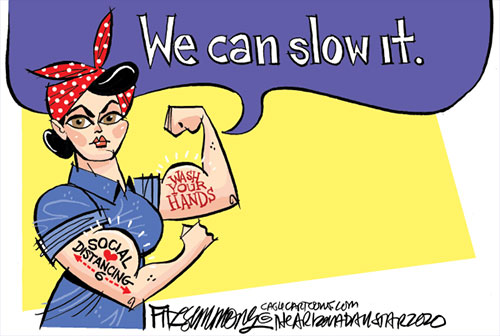 jpg Political Cartoon: We can slow it