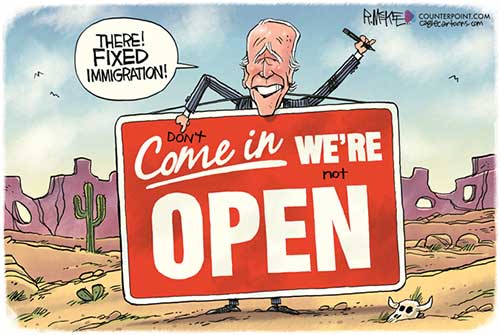 jpg Political Cartoon: Biden Fixes Immigration