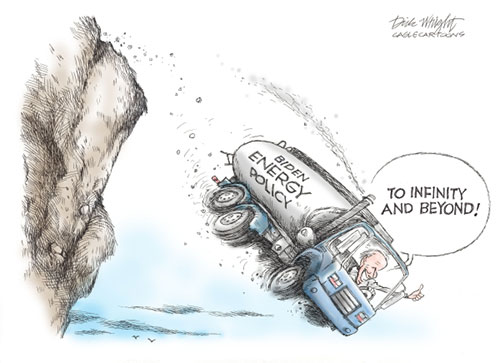 jpg Political Cartoon: Biden Energy Policy Crashing