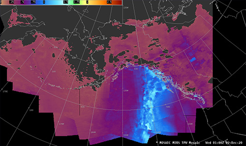 In the crosshairs of an atmospheric river 