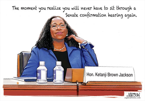 jpg Political Cartoon: Justice Ketanji Brown Jackson Confirmation