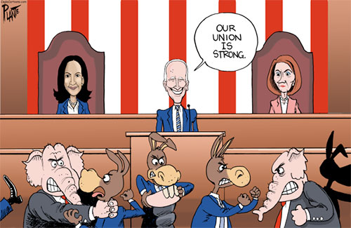 jpg Political Cartoon: State of the Union