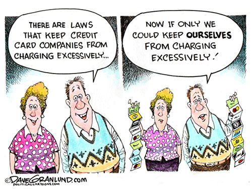 jpg Political Cartoon: Credit card debt