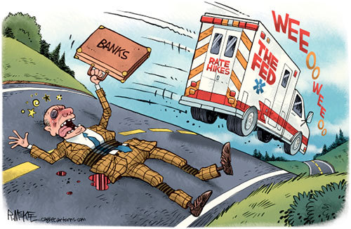 jpg Political Cartoon: Fed Rate Hikes