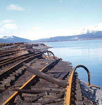 prince william sound earthquake 1964. the 1964 earthquake