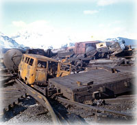 Seward devastated during 1964 earthquake